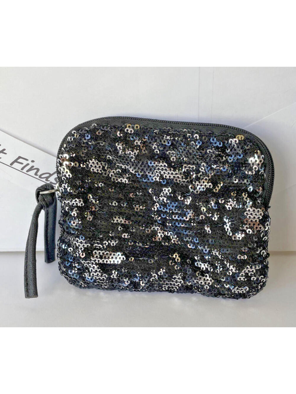 Joe Boxer Silver and Black small purse
